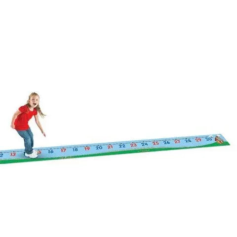0-30 Number Line Floor Mat, LER0935