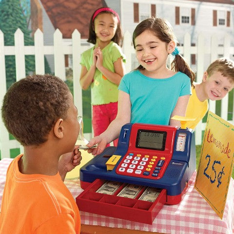 Pretend & Play® Teaching Cash Register LER2690