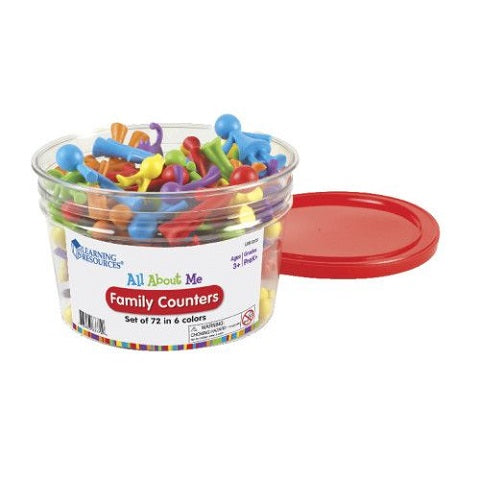All About Me Family Counters, LER3372