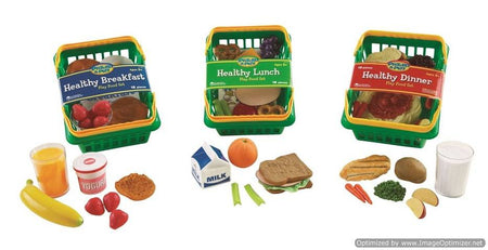 Learning Resources Pretend and Play Healthy Foods Play 3 Sets , LER9743