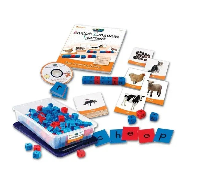 English Language Learners Basic Vocabulary Building Kit