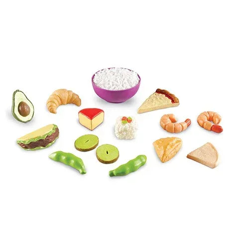New Sprouts Multicultural Food Set, 15 Pieces, (LER7712)