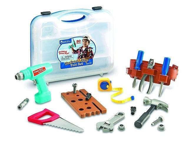 Pretend & Play Work Belt Tool Set , LER9130