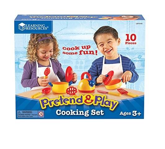Learning Resources Pretend & Play Cooking Set , LER9155