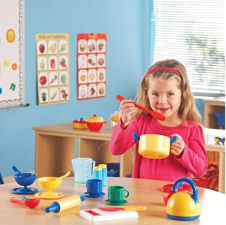 Learning Resources Pretend & Play® Kitchen Set 73 piece set, LER9157