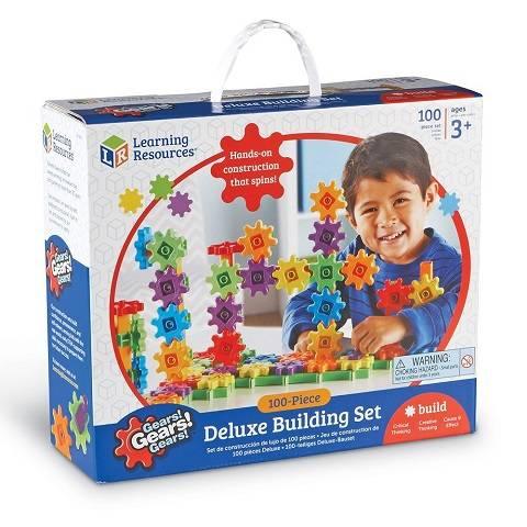 Gears! Gears! Gears!100-Piece Deluxe Building Set, LER9162