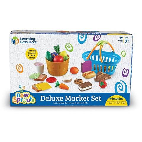 Learning Resources New Sprouts Deluxe Market Set , LER9725