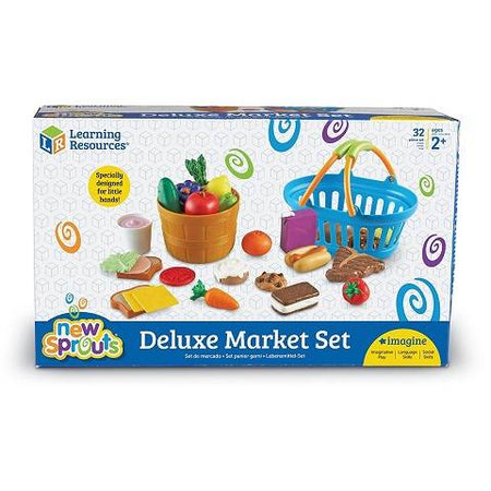 Learning Resources New Sprouts Deluxe Market Set , LER9725