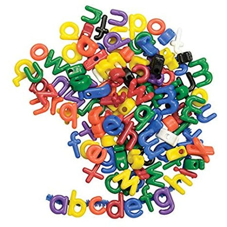Manuscript Letter Beads, Lowercase, Pack of 288