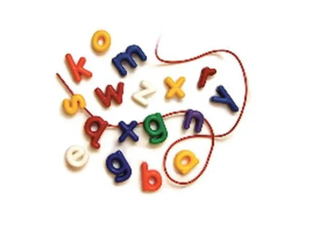 Roylco Lower Case Letter Beads - 288/pkg (R-2186)