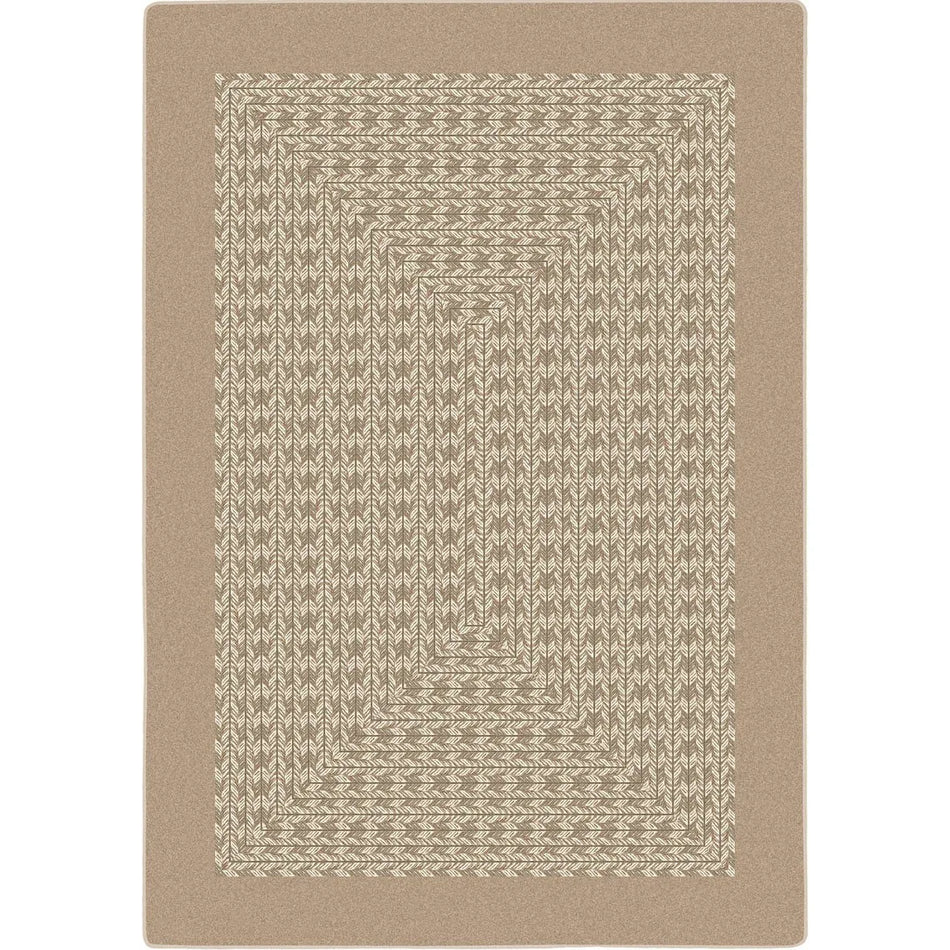 Like Home 3'10" x 5'4" area rug in color Beige