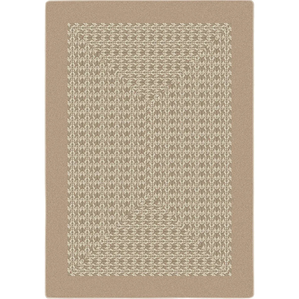 Like Home 7'8" x 10'9" area rug in color Beige