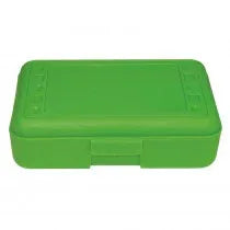 Pencil Box, 8-1/2" x 5-1/2" x 2-1/2" - Lime