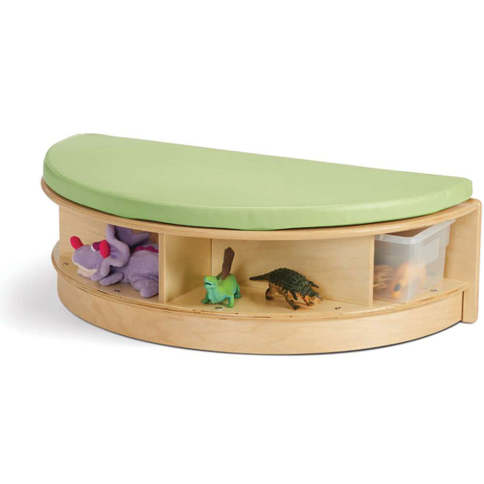 Jonti-Craft® Read-a-Round Semi-Circle, Lime