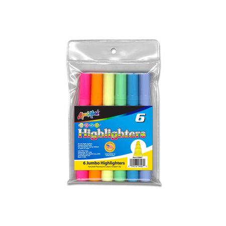 Liqui-Mark® Broadline Highlighters, 6-color set (56007)