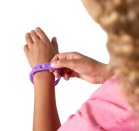 Lotsa Pops Popping Toy Colored Bracelets -7 1/2" - 12/Pkg.