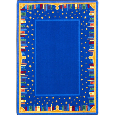Magic of Reading 7'8" x 10'9" area rug in color Multi