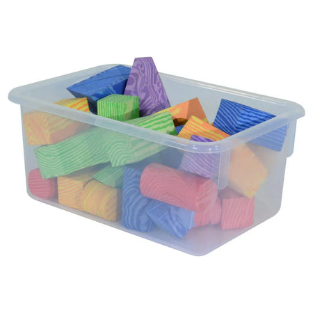 Maple Heritage (25) Cubby Tray Storage with Translucent Trays