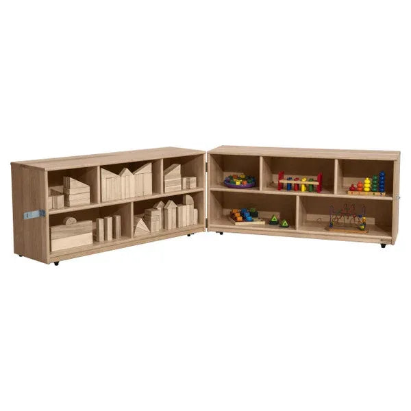 Maple Heritage Folding Storage -24"H