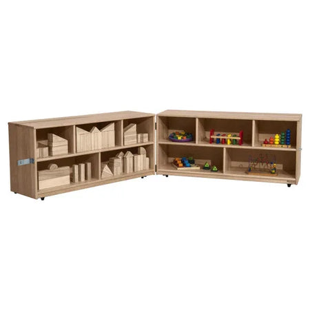Maple Heritage Folding Storage -24"H