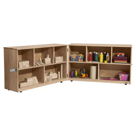Maple Heritage Folding Storage -30"H