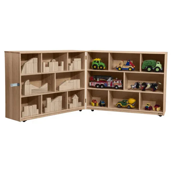 Maple Heritage Folding Storage -36"H