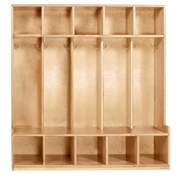 Maple Heritage (5) Section Seat Locker