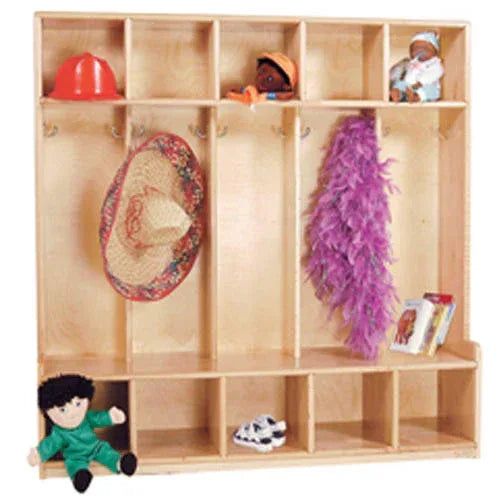 Maple Heritage (5) Section Seat Locker