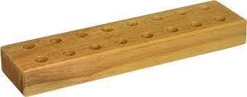 Wood Marker Holder Stand, 16 Places, 11" x 4" Size, (MTC-149 Marvel Education)