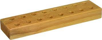 Wood Marker Holder Stand, 16 Places, 11" x 4" Size, (MTC-149 Marvel Education)