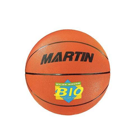 Martin Sports Orange Rubber Basketball, Official Size