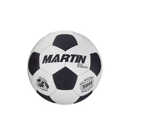 MARTIN SPORTS SOCCER BALL WHITE SIZE 4 RUBBER