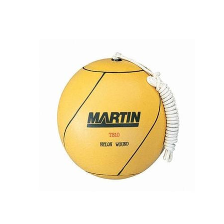 Martin Sports Tetherball Rubber Nylon, Yellow