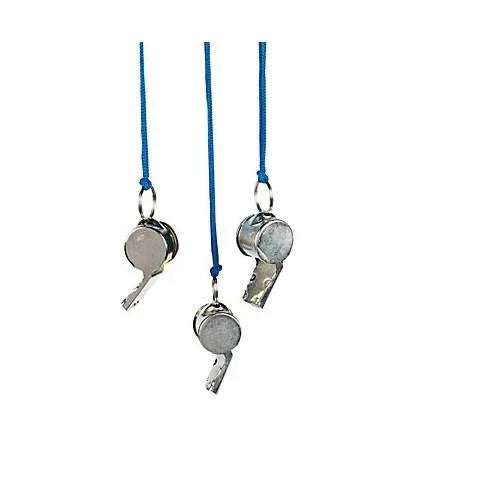 Kids’ Metal Whistles - 12/pkg