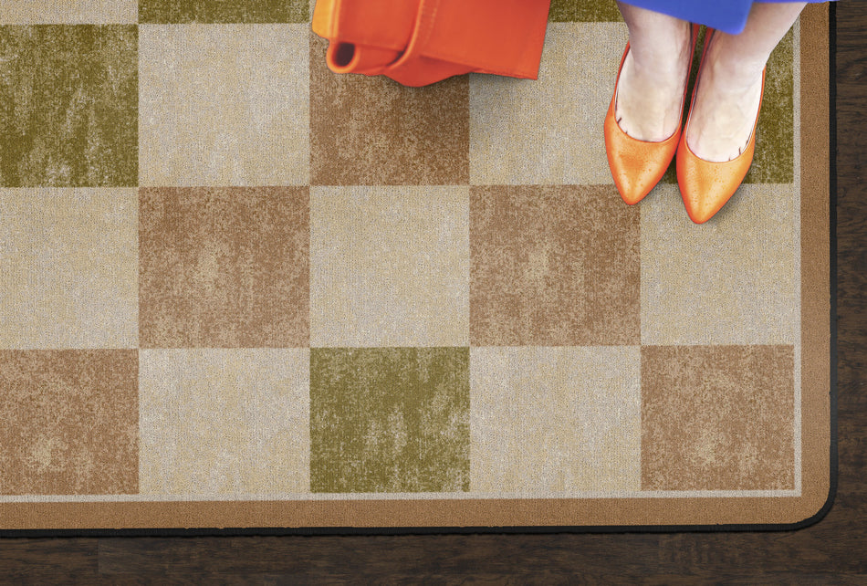 BEDFORD RECTANGLE CARPETS 4' x 6'