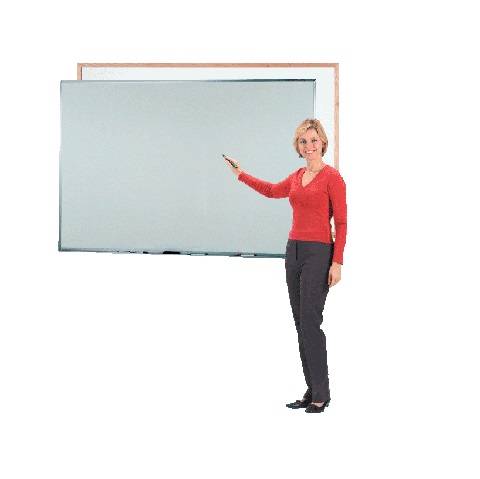 General Purpose 36" x 60" Aluminum White Markerboards (Non-Magnetic)
