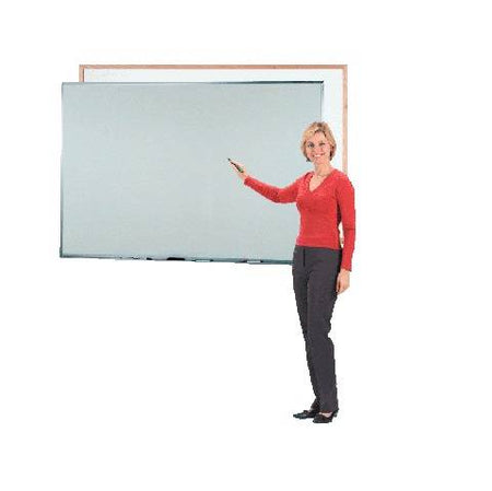 General Purpose 48" x 60" Aluminum White Markerboards (Non-Magnetic)