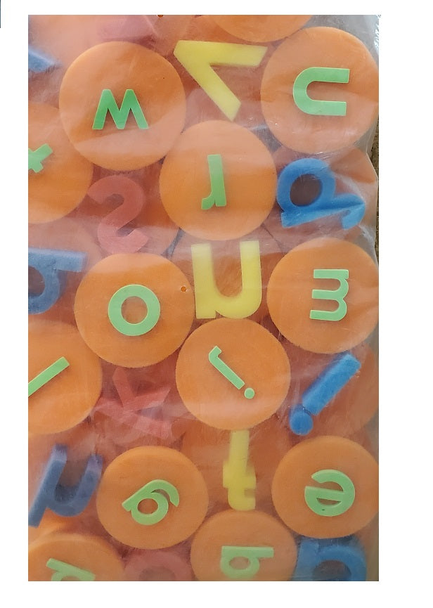 26 Lower Case Letters Paint Sponges Jumbo Size