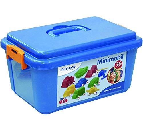 Miniland Minimobil Container 36 Units - Assorted