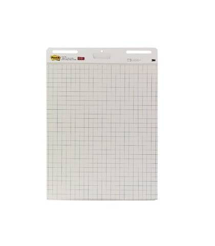 Post-it Easel Pad, 25 in x 30 in sheets, White with Grid, 30 Sheets/Pad, 2 Pads/Pack