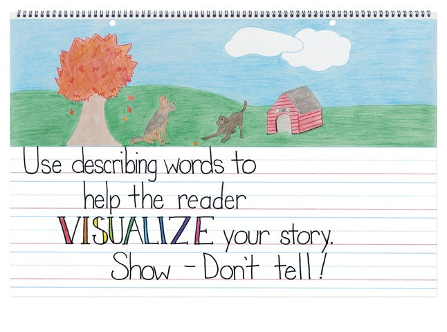 Pacon Picture Story Chart Tablet, 24 x 16 Inches, 25 Sheets