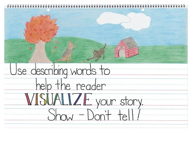 Pacon Picture Story Chart Tablet, 24 x 32 Inches, 25 Sheets
