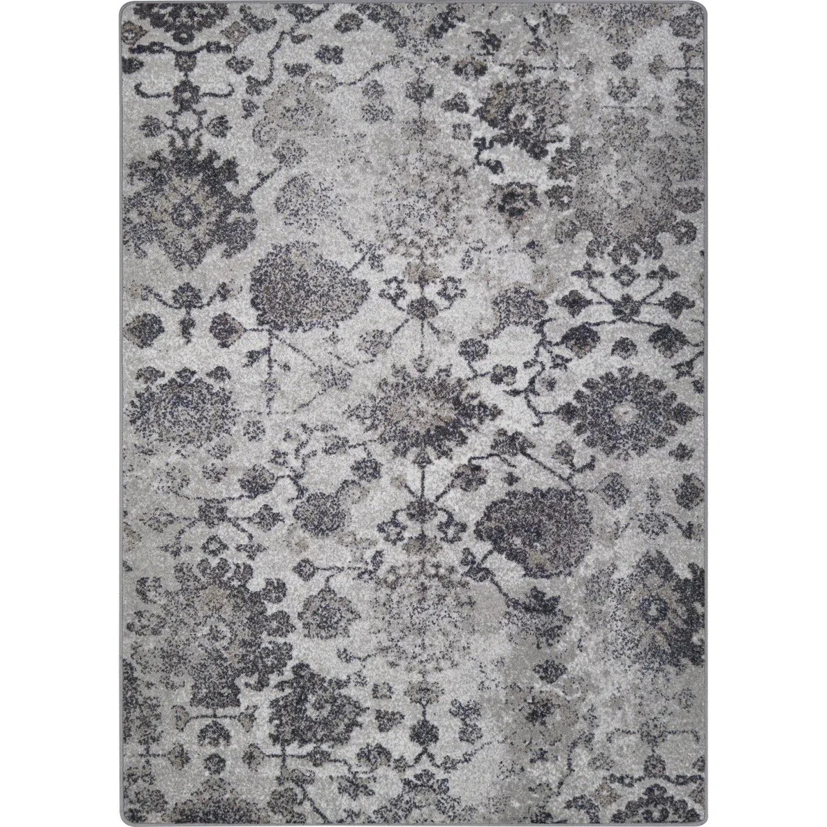 Mojave Bloom 3'10" x 5'4" area rug in color Twilight