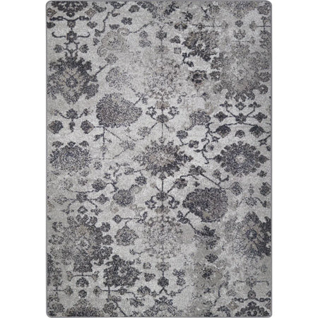 Mojave Bloom 5'4" x 7'8" area rug in color Twilight