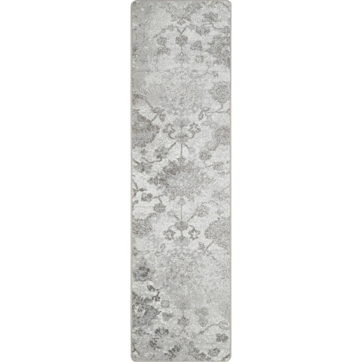 Mojave Bloom 2'1" x 7'8" Runner area rug in color Sandstone