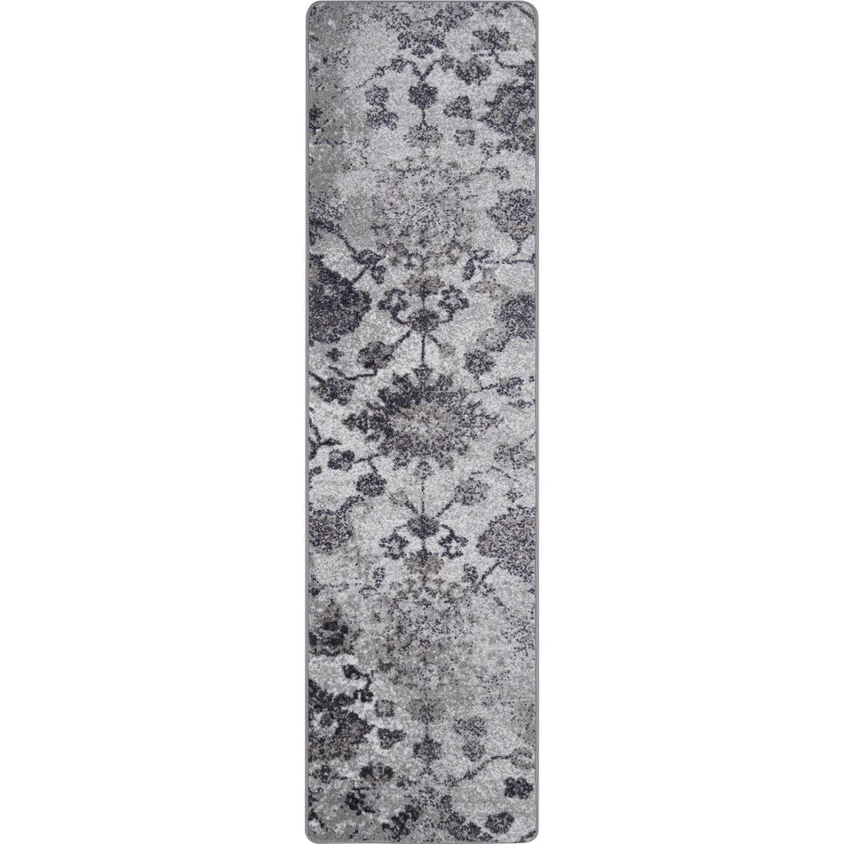 Mojave Bloom 2'1" x 7'8" Runner area rug in color Twilight