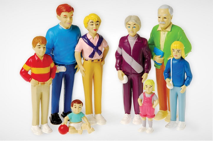 Pretend Play Family/Caucasian Family MTC-124