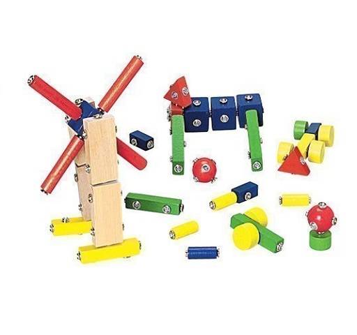 Children's Snap N Play Blocks- 65 pc Set MTC-256