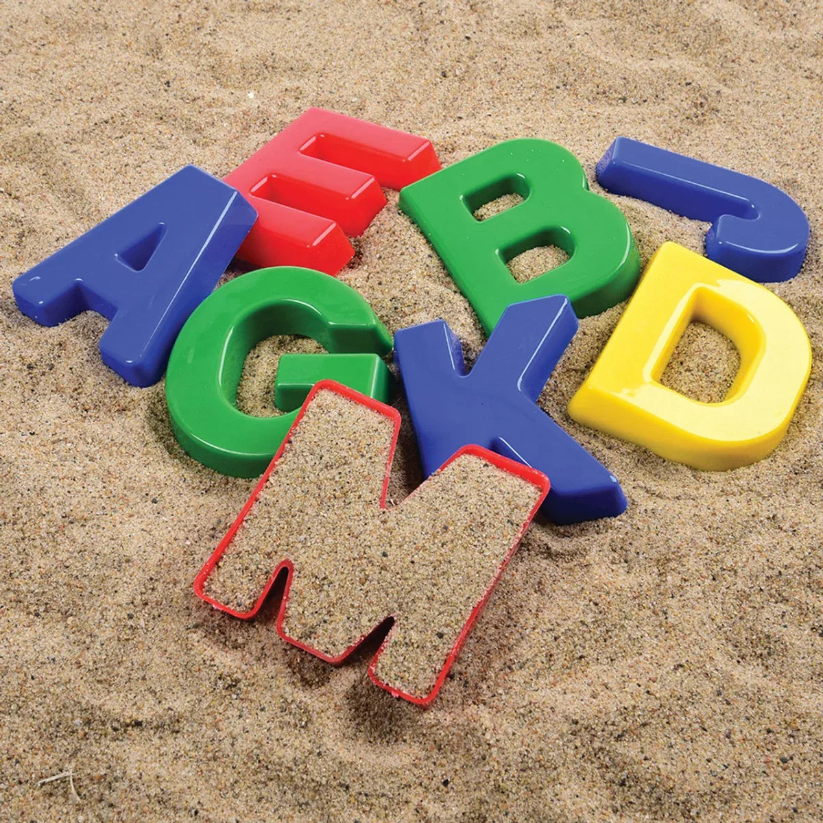 Sand Play, Alphabet Molds