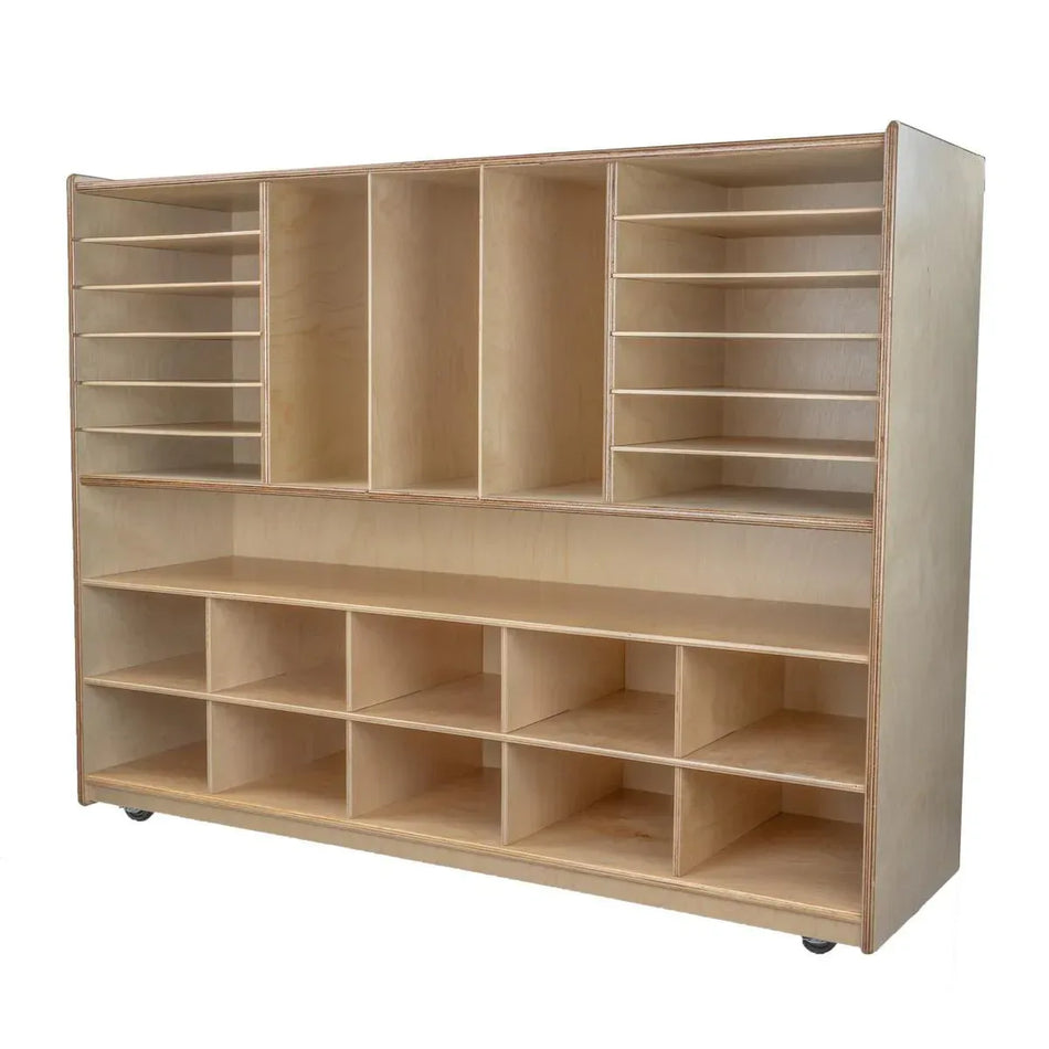 Multi-Storage with 10 Brown Trays